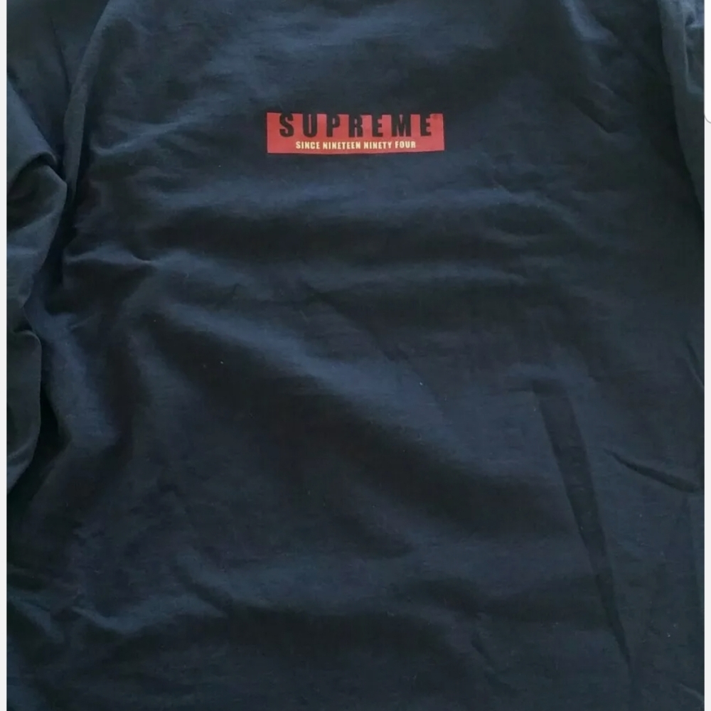 COPY - Supreme longsleeve navy tee